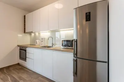 Kuhinja ili čajna kuhinja u objektu Luxury view apartments