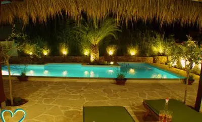 Bazen u objektu Murter-Center, studio for 2 with sauna &Jacuzzi id 678 ili u blizini