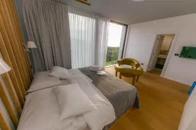 Krevet ili kreveti u jedinici u objektu Villa Korina