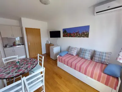 Krevet ili kreveti u jedinici u objektu Apartments Crnjac