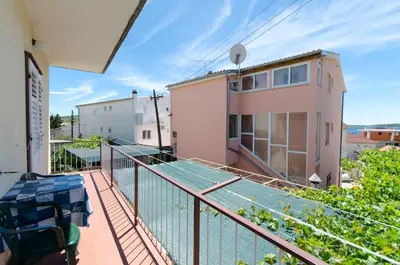 Balkon ili terasa u objektu Apartment Eva P.