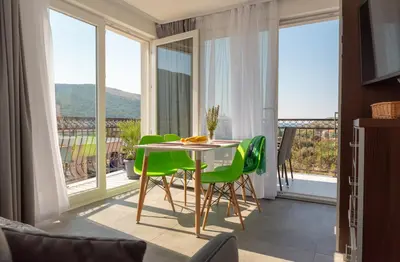 Balkon ili terasa u objektu Apartmani Dalmacjia