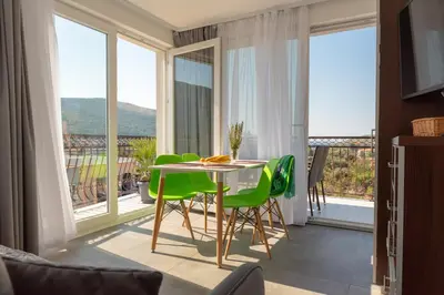 Balkon ili terasa u objektu Apartmani Dalmacjia