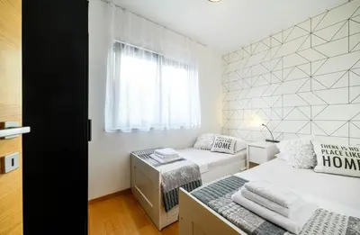 Krevet ili kreveti u jedinici u objektu Ledunis