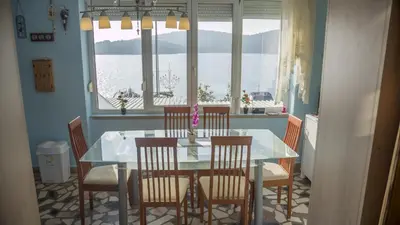 Tlocrt objekta Apartments by the sea Tisno, Murter - 15895