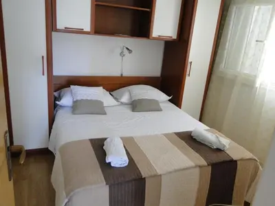 Krevet ili kreveti u jedinici u objektu Mir Apartments