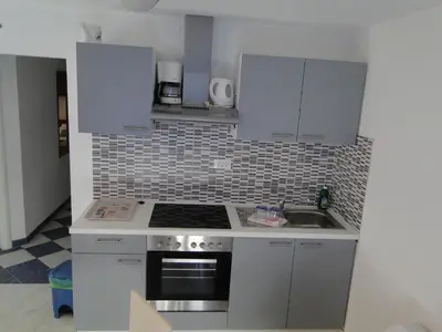 Kuhinja ili čajna kuhinja u objektu Mir Apartments