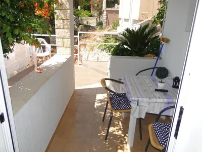 Balkon ili terasa u objektu Mir Apartments