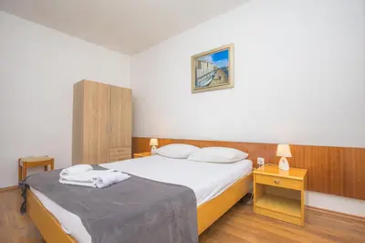 Krevet ili kreveti u jedinici u objektu Apartmani Jurin
