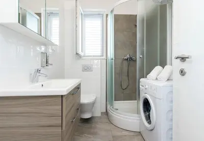 Kupaonica u objektu Apartments Katic