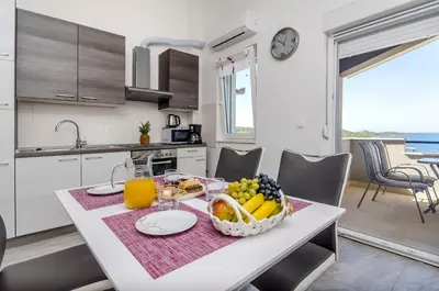 Kuhinja ili čajna kuhinja u objektu Apartments Katic