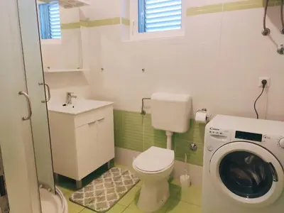 Kupaonica u objektu Siesta Apartments