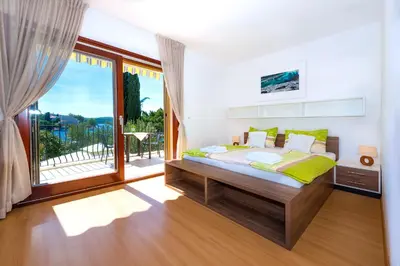Krevet ili kreveti u jedinici u objektu Villa Divna