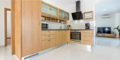 Kuhinja ili čajna kuhinja u objektu Holiday House Libra