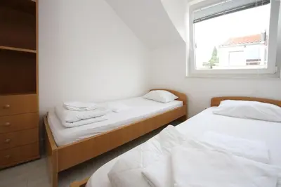 Krevet ili kreveti u jedinici u objektu Adria