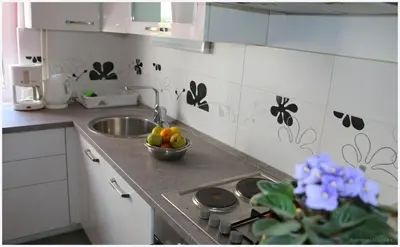 Kuhinja ili čajna kuhinja u objektu Apartments Buffalo