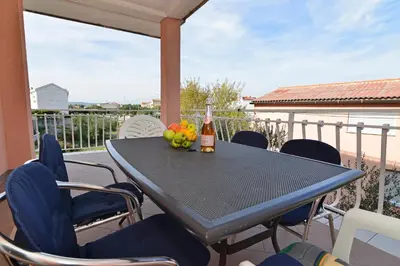Balkon ili terasa u objektu Apartments Martina