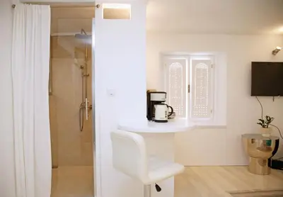 TV i/ili zabavni centar u objektu Swan City Apartment & Room
