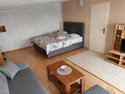 Krevet ili kreveti u jedinici u objektu Apartments Madlena