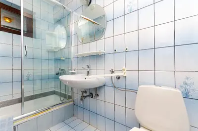 Kupaonica u objektu Apartments Rozalija
