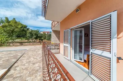 Balkon ili terasa u objektu Apartment Goge