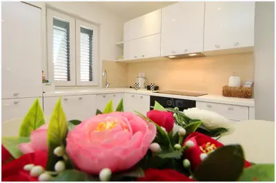 Kuhinja ili čajna kuhinja u objektu Holiday Home Ante