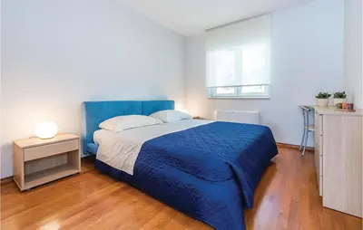Krevet ili kreveti u jedinici u objektu Five-Bedroom Holiday Home In Rogoznica