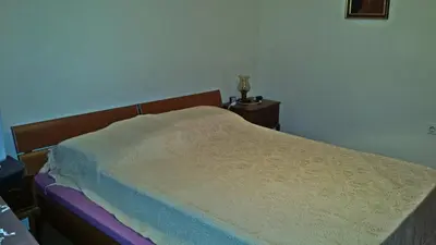Krevet ili kreveti u jedinici u objektu Apartment in Zlarin with balcony, W-LAN, washing machine (3813-2)