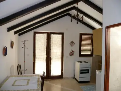 Tlocrt objekta Apartment in Zlarin with balcony, W-LAN, washing machine (3813-1)