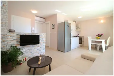 Kuhinja ili čajna kuhinja u objektu Apartments Silver Beauty