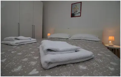 Krevet ili kreveti u jedinici u objektu Apartments Silver Beauty