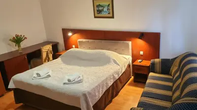 Krevet ili kreveti u jedinici u objektu Visovac Rooms
