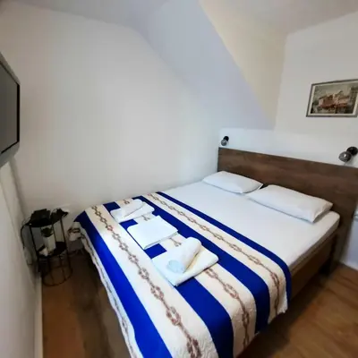 Krevet ili kreveti u jedinici u objektu Kuća Get