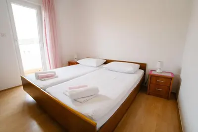 Krevet ili kreveti u jedinici u objektu Apartments Petri