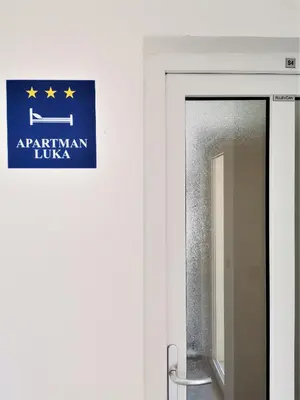 Tlocrt objekta Apartman Luka (Vodice)