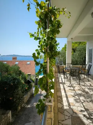 Balkon ili terasa u objektu Apartmani Suton