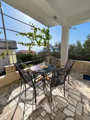 Balkon ili terasa u objektu Apartmani Suton