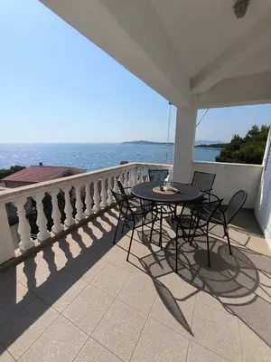 Balkon ili terasa u objektu Apartmani Suton