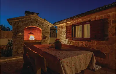 Tlocrt objekta One-Bedroom Holiday Home In Konjevrate