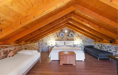 Krevet ili kreveti u jedinici u objektu One-Bedroom Holiday Home In Konjevrate