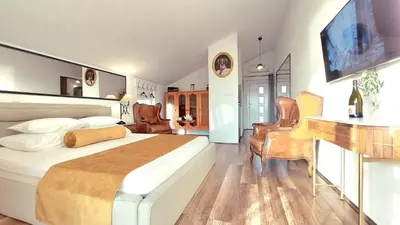 Krevet ili kreveti u jedinici u objektu Refresh Boutique Apartments