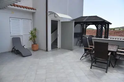 Balkon ili terasa u objektu Villa Pina Apartment Evitos