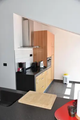 Kuhinja ili čajna kuhinja u objektu Villa Pina Appartment Chantos