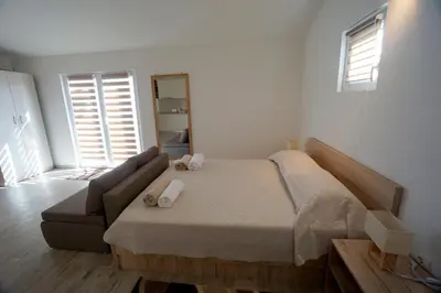 Krevet ili kreveti u jedinici u objektu Apartments Sanja