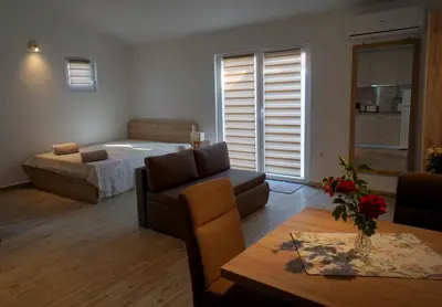 Krevet ili kreveti u jedinici u objektu Apartments Sanja