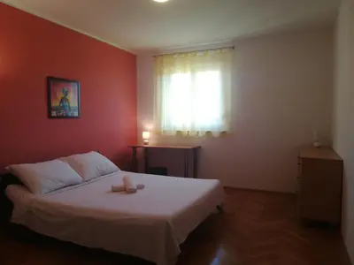 Krevet ili kreveti u jedinici u objektu Apartments with WiFi Sibenik - 16292