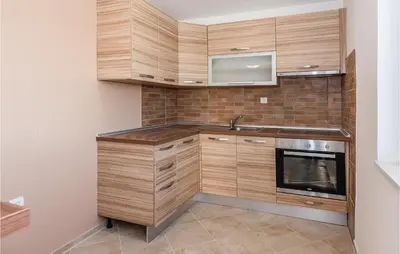 Kuhinja ili čajna kuhinja u objektu One-Bedroom Holiday Home In Donje Polje