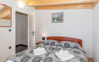 Krevet ili kreveti u jedinici u objektu Awesome Home In Danilo