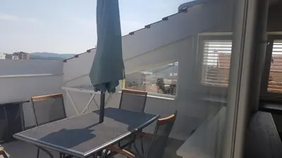Balkon ili terasa u objektu Apartman Stegić