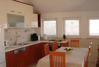 Kuhinja ili čajna kuhinja u objektu Holiday Home in Betina with Seaview, Terrace, Air condition, WIFI (4671-1)